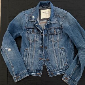 Abercrombie & Fitch Classic Blue Denim Jacket